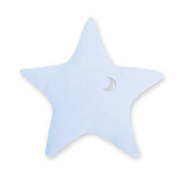 Dekokissen Softy 30cm STARY Helles blau kleine Sterne